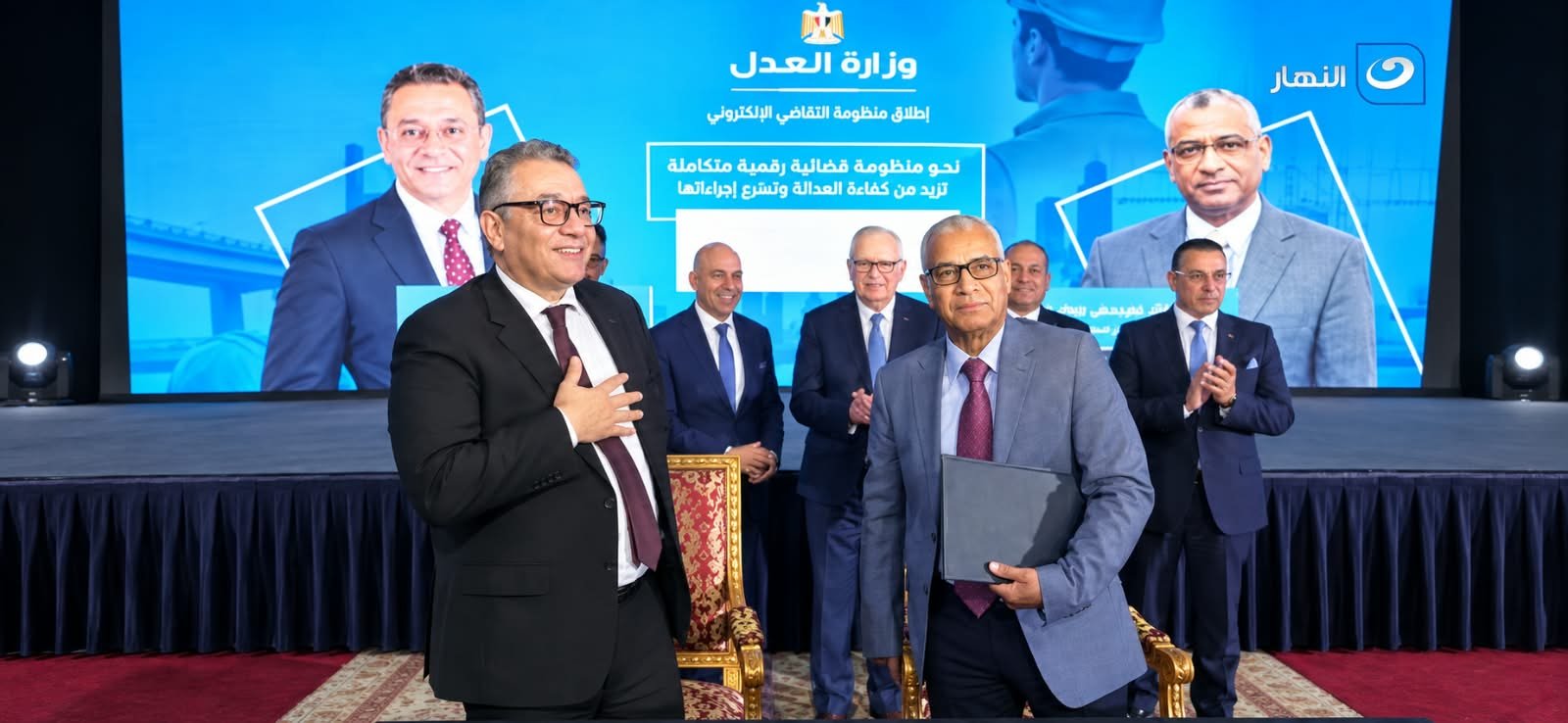 الدكتور حسن الشوربجي خلال فعالية توقيع البروتوكول