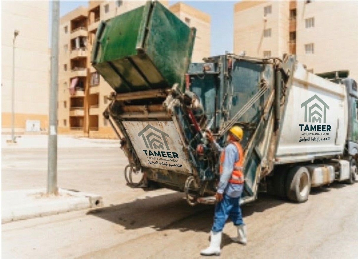 أعمال صيانة ونظافة الطرق