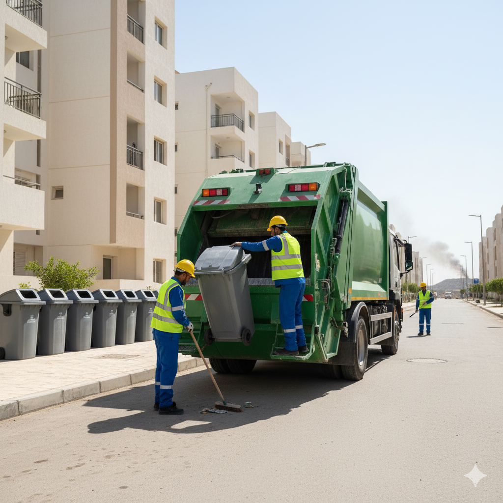 النظافة العامة ورفع المخلفات